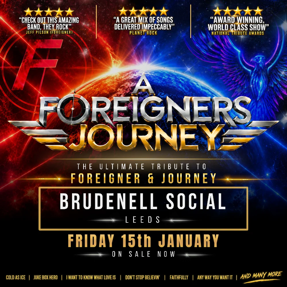A Foreigners Journey Brudenell Social promotional artwork